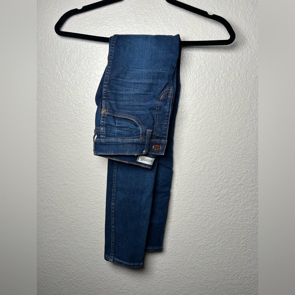 Madewell high riser skinny jeans